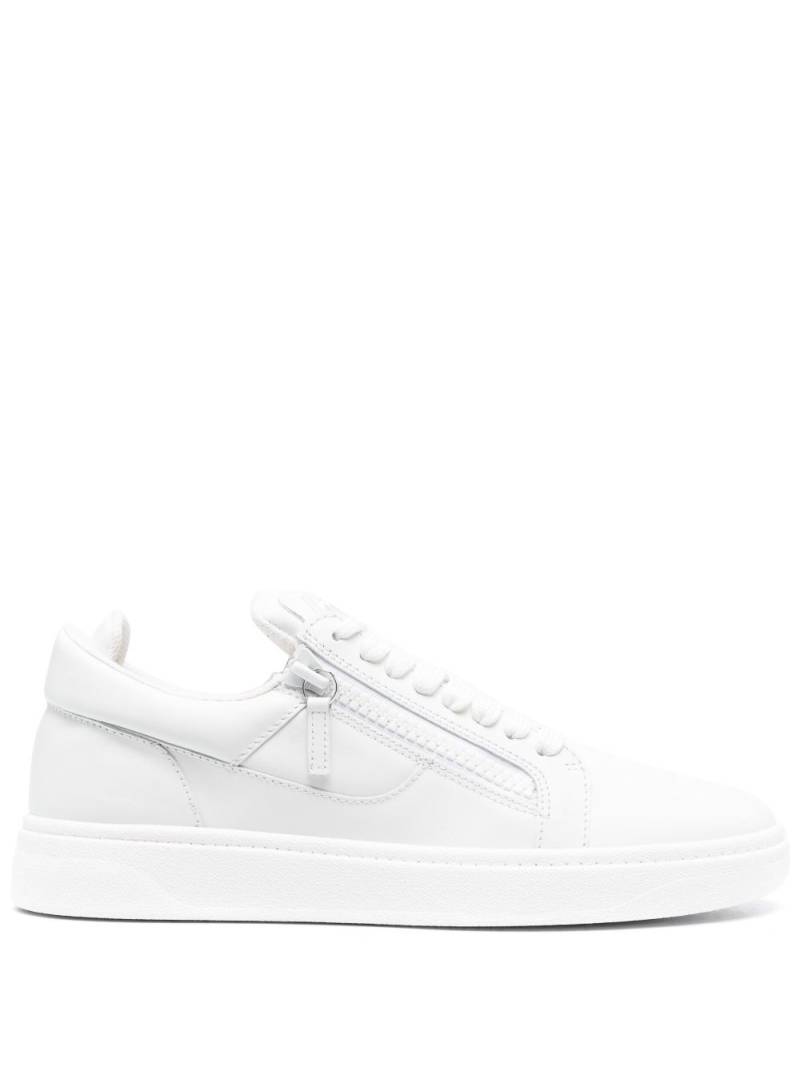 Giuseppe Zanotti Gz94 low-top leather sneakers - White von Giuseppe Zanotti