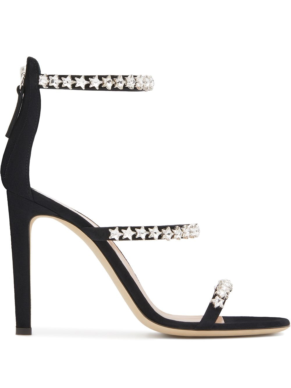 Giuseppe Zanotti Harmony Cometa crystal-embellished sandals - Black von Giuseppe Zanotti