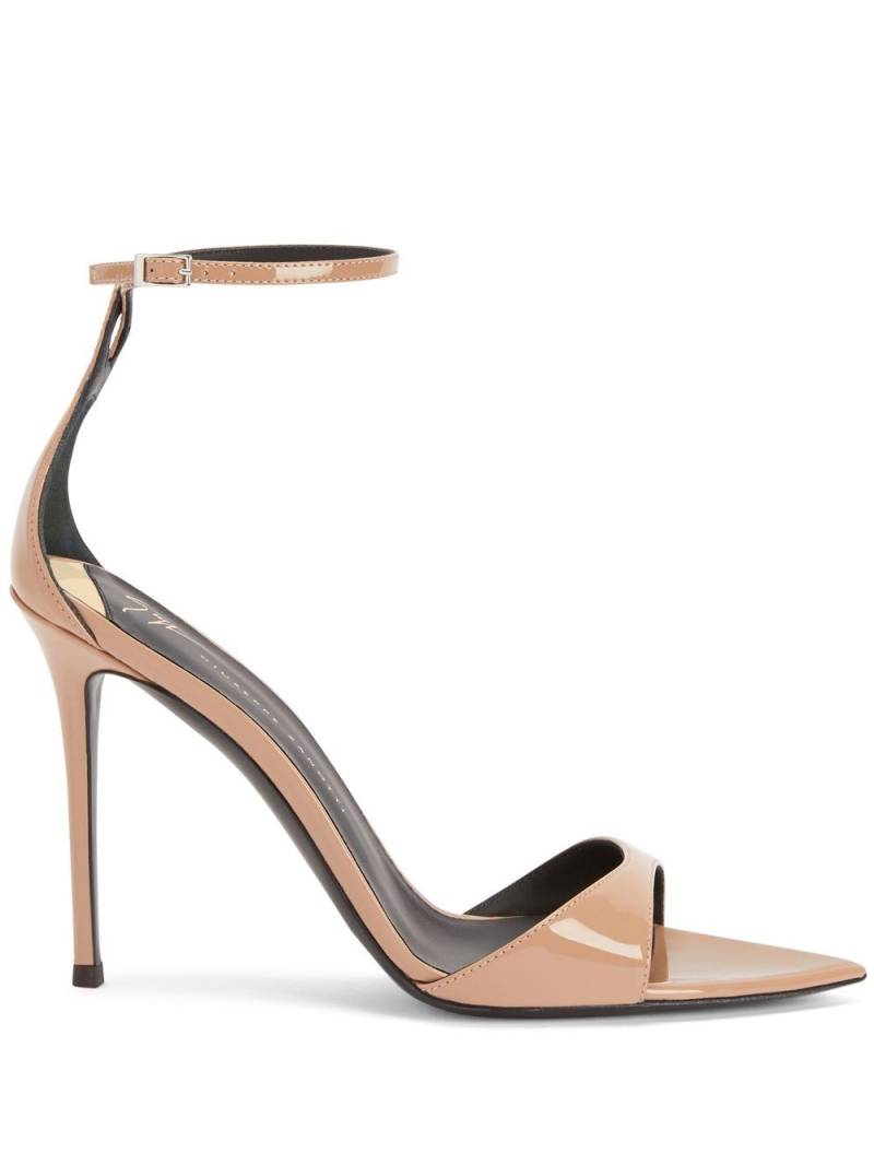 Giuseppe Zanotti Intrigo 105mm high-heeled sandals - Neutrals von Giuseppe Zanotti