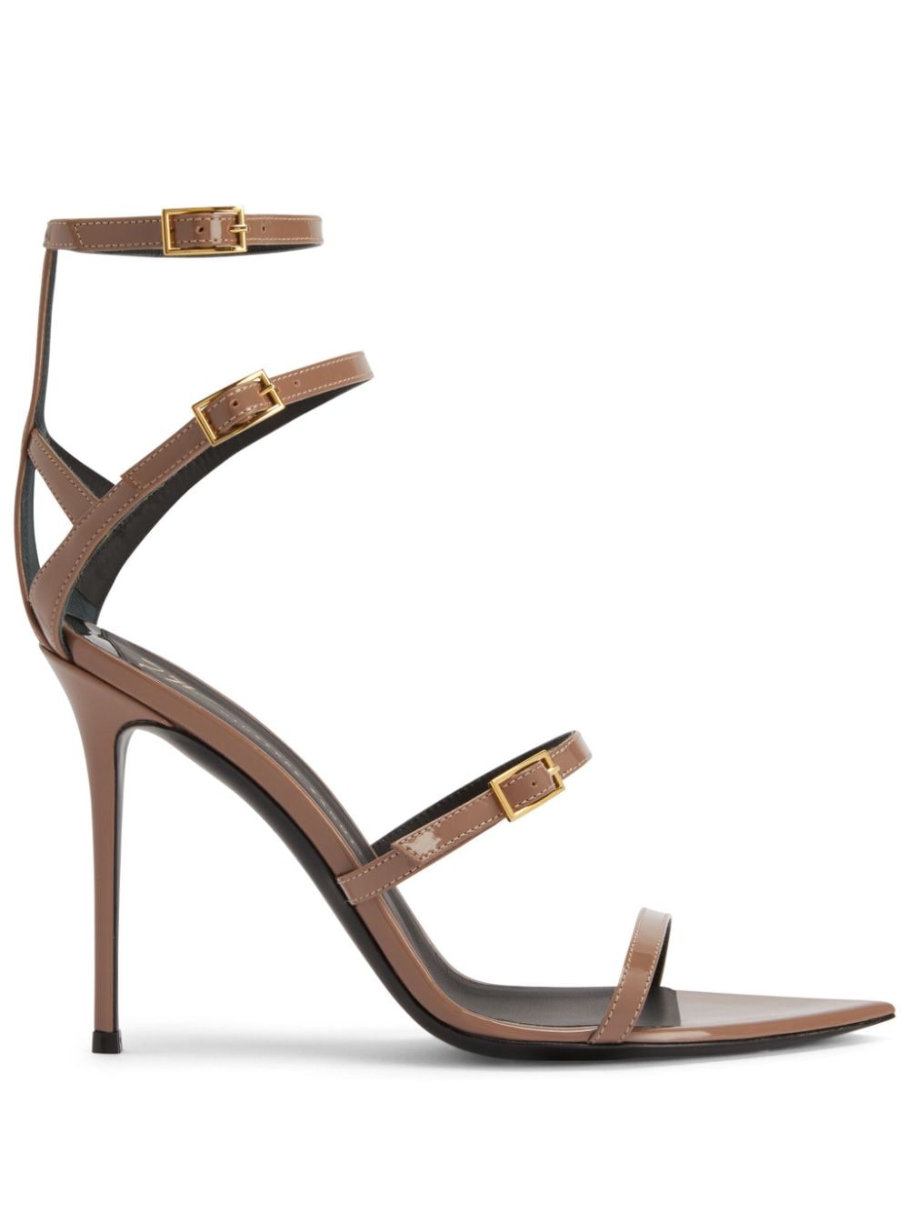 Giuseppe Zanotti Intriigo Abely 105mm sandals - Brown von Giuseppe Zanotti