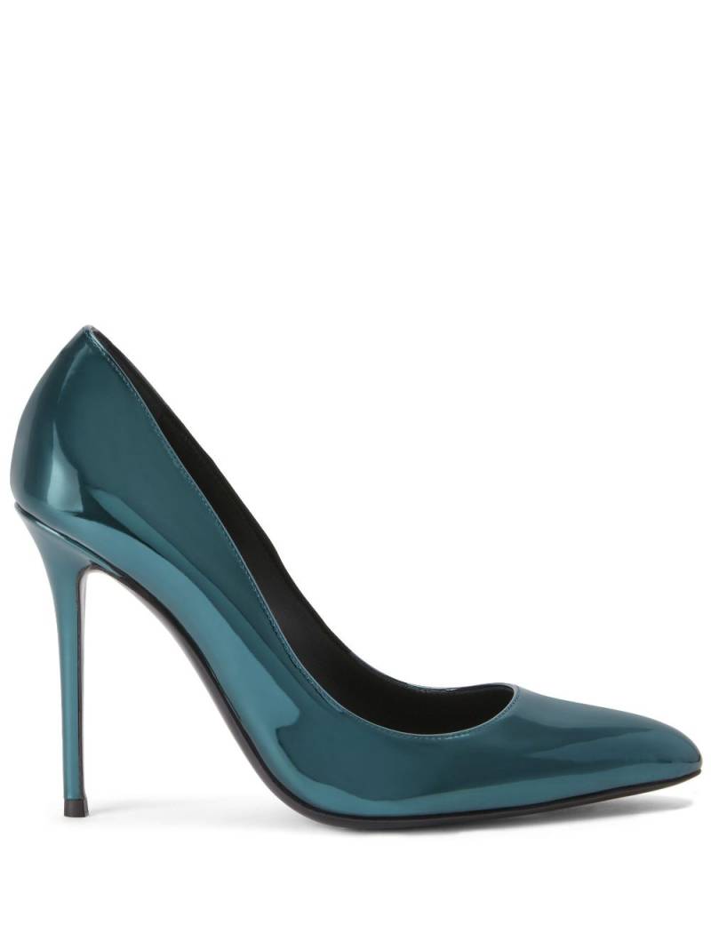 Giuseppe Zanotti Jakye patent-leather pumps - Green von Giuseppe Zanotti