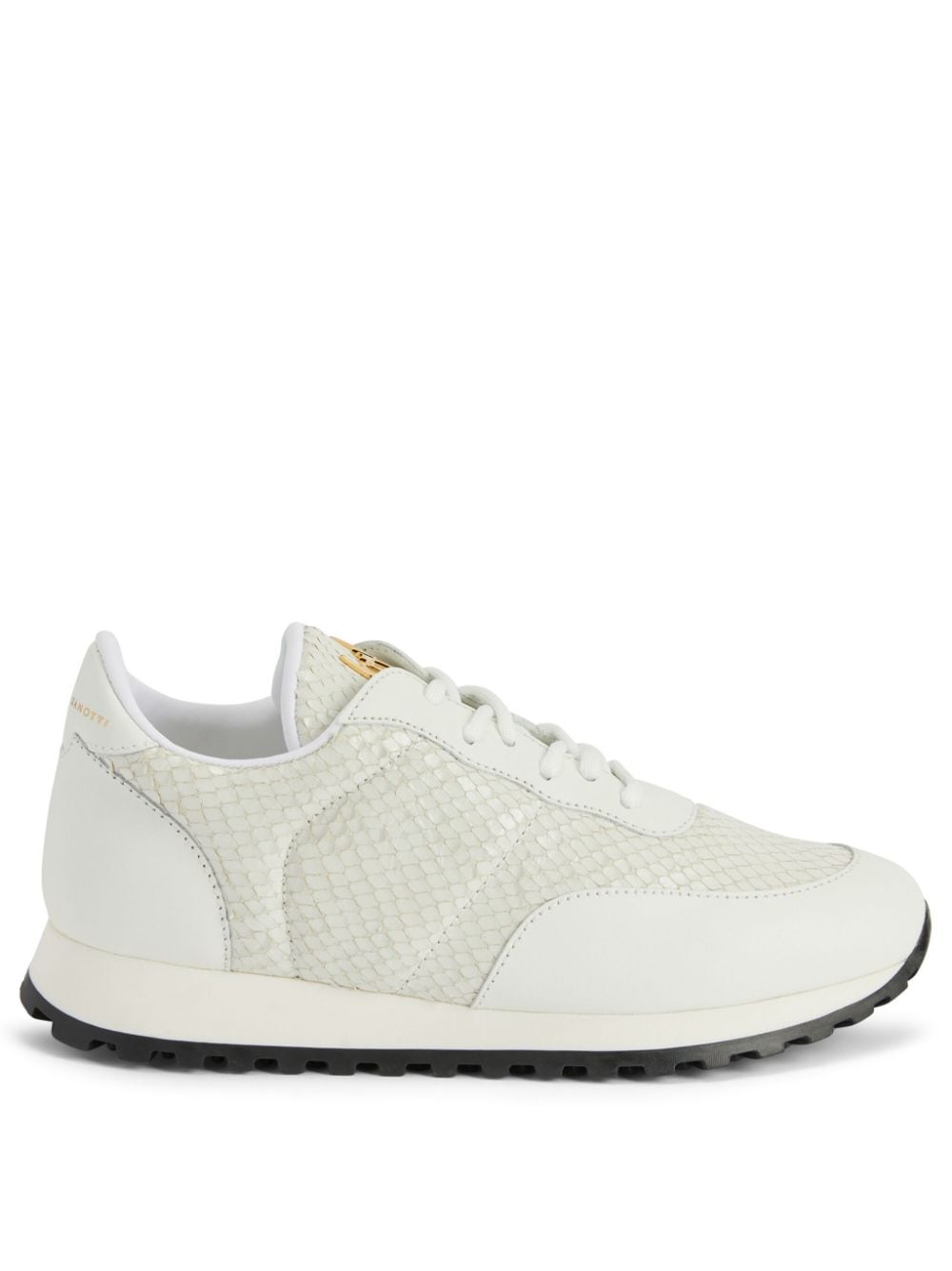 Giuseppe Zanotti Jimi Running leather sneakers - Neutrals von Giuseppe Zanotti