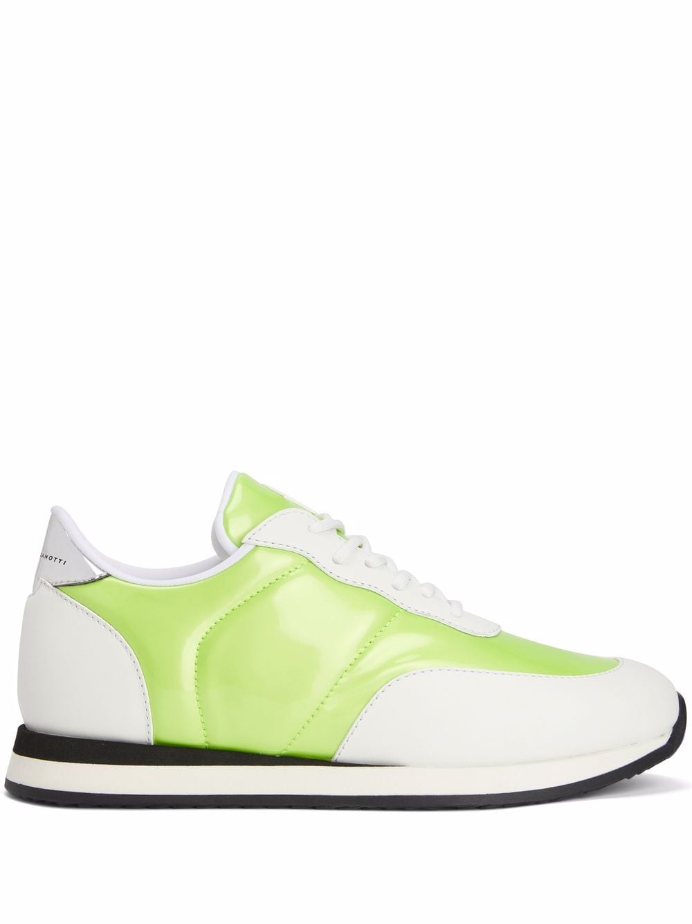 Giuseppe Zanotti Jimi two-tone running sneakers - Yellow von Giuseppe Zanotti