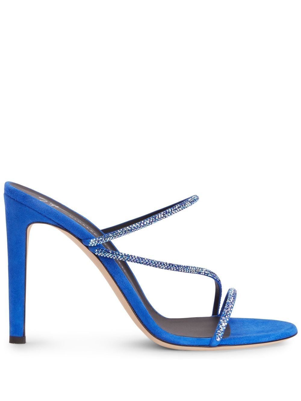 Giuseppe Zanotti Julianne suede strappy sandals - Blue von Giuseppe Zanotti