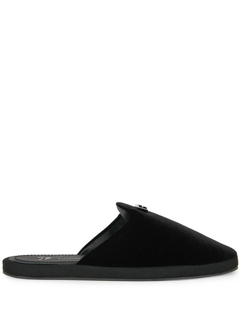 Giuseppe Zanotti Jungle Fever slippers - Black von Giuseppe Zanotti