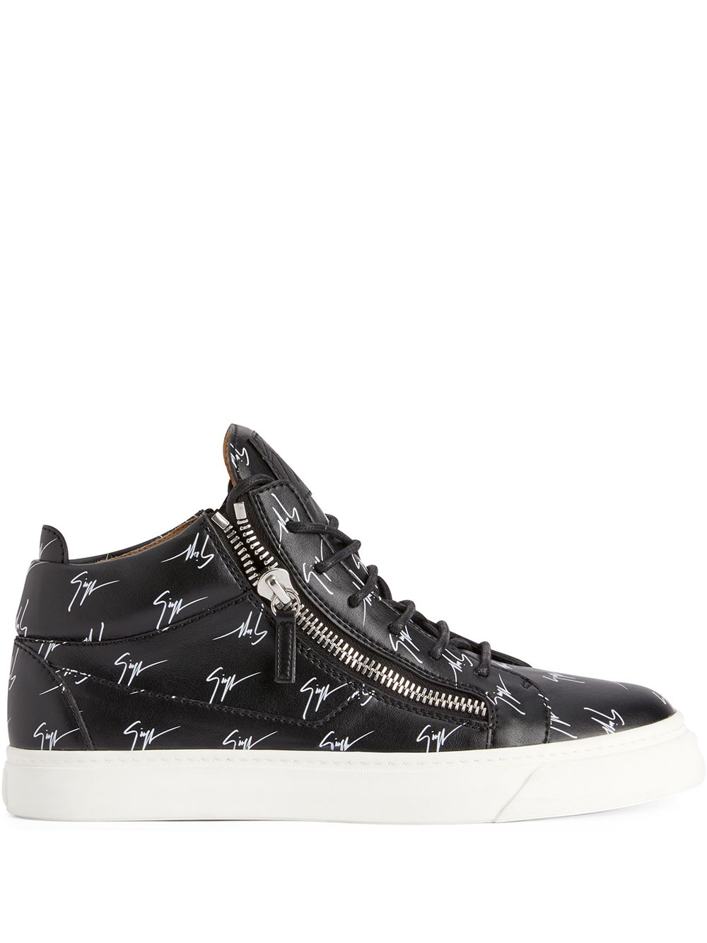 Giuseppe Zanotti Kriss signature-logo sneakers - Black von Giuseppe Zanotti