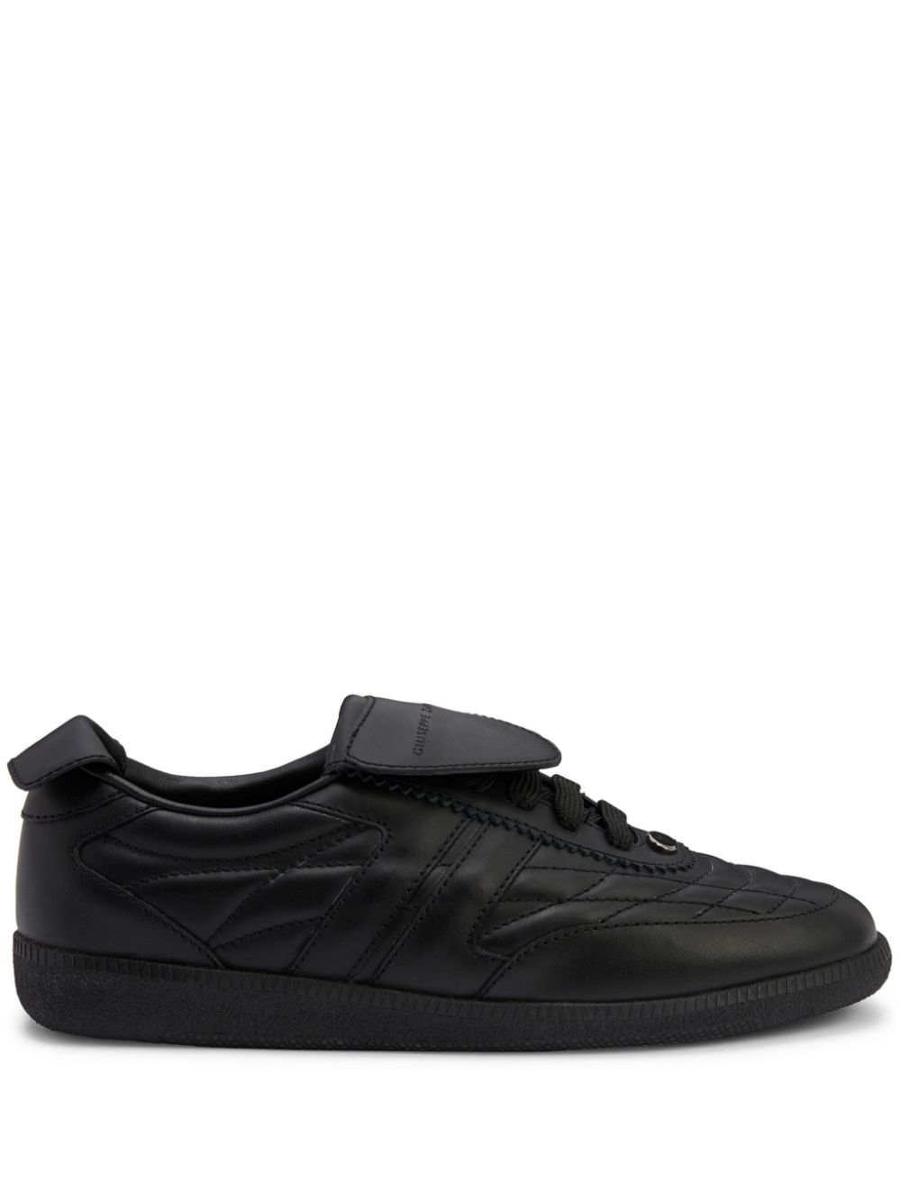 Giuseppe Zanotti League leather sneakers - Black von Giuseppe Zanotti