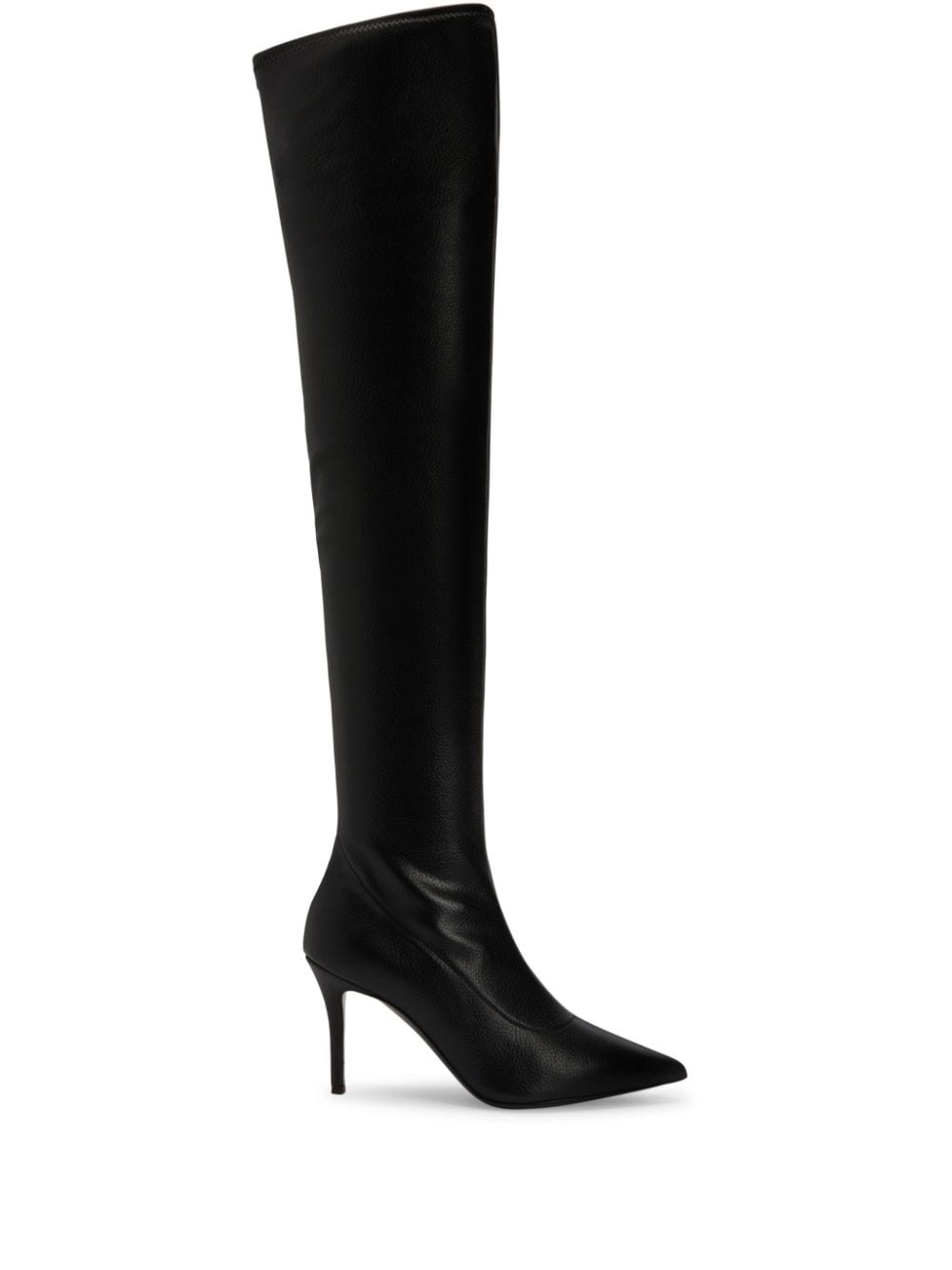 Giuseppe Zanotti Makanzie knee-high leather boots - Black von Giuseppe Zanotti