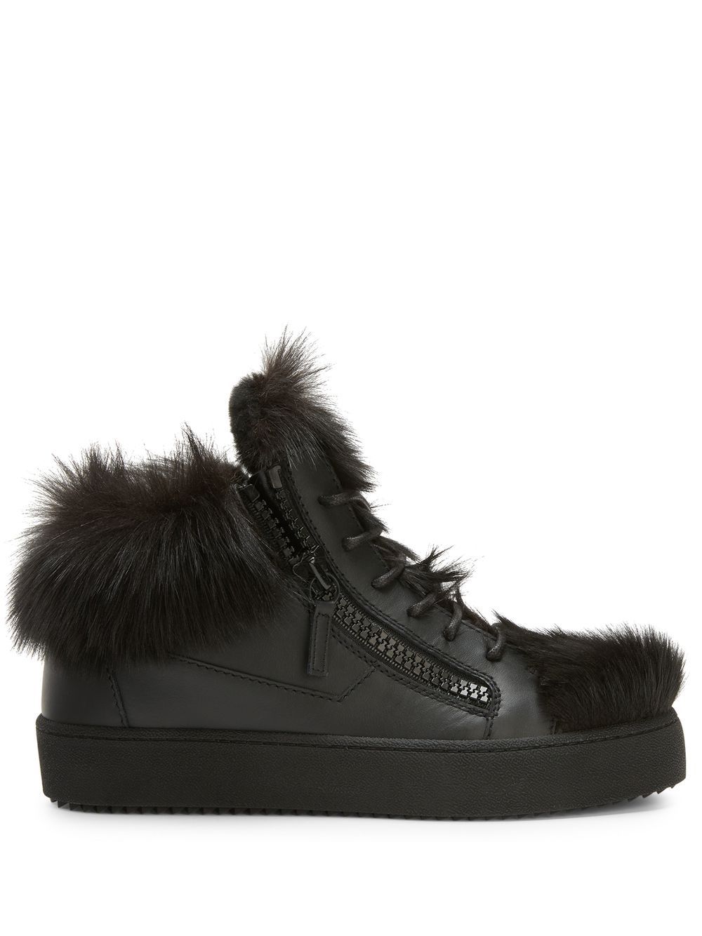 Giuseppe Zanotti Marlena Winter mid-top sneakers - Black von Giuseppe Zanotti