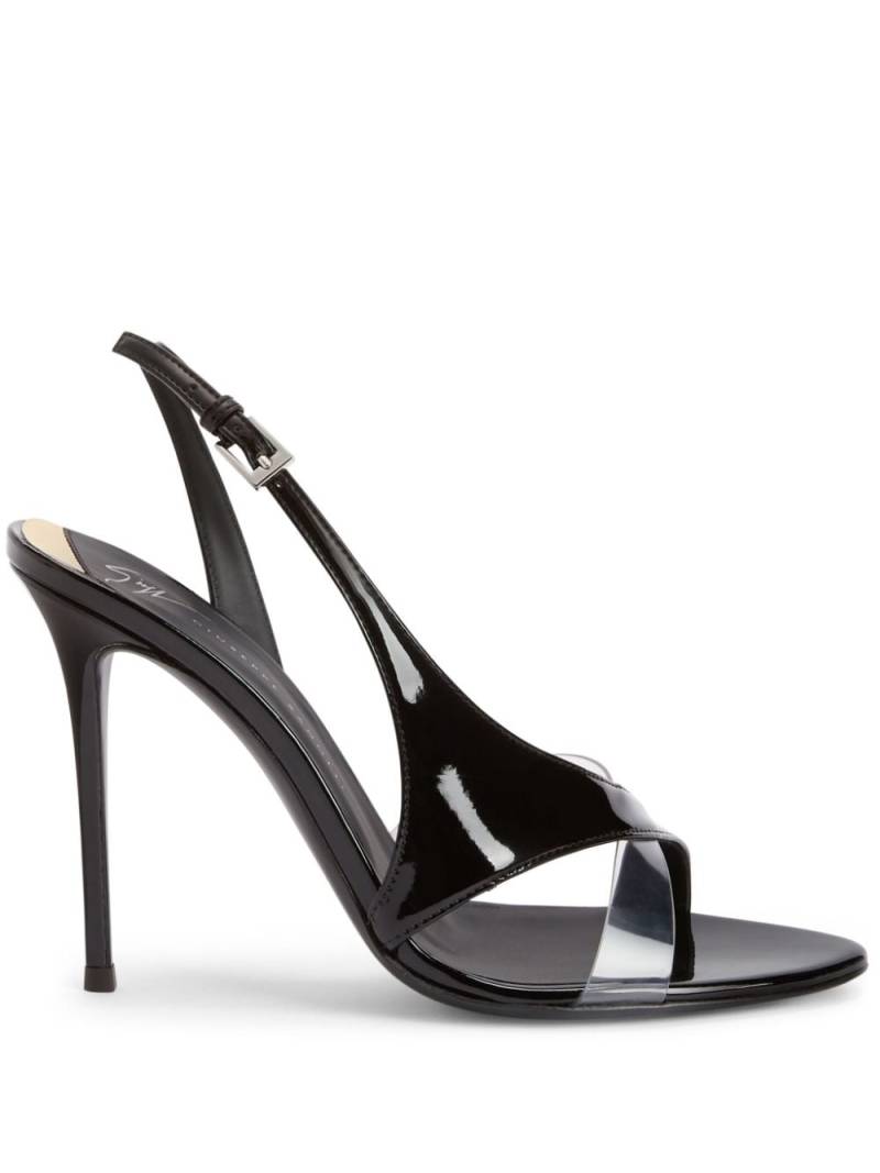 Giuseppe Zanotti Marthine 105mm slingback sandals - Black von Giuseppe Zanotti