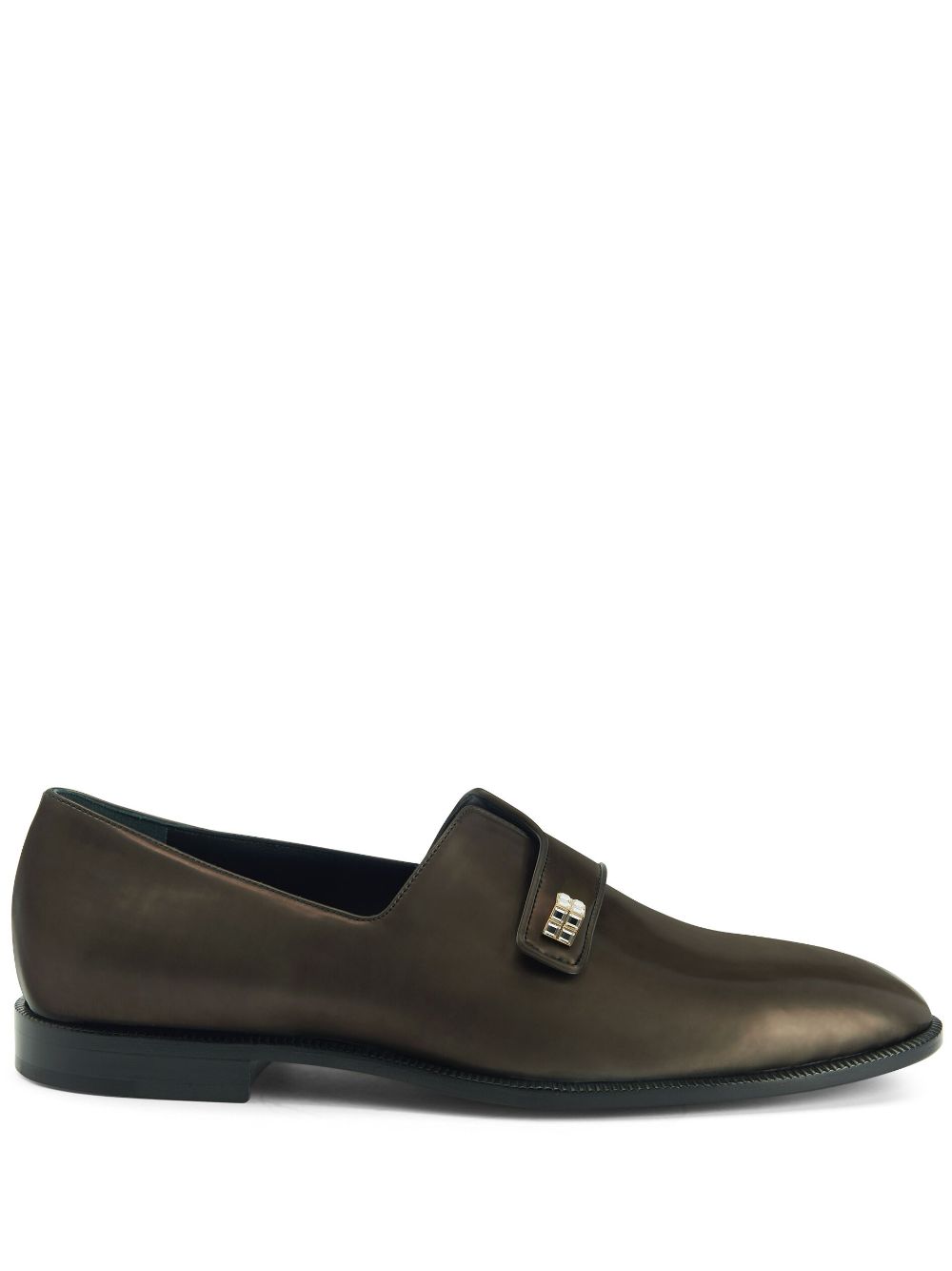 Giuseppe Zanotti Marty leather loafers - Black von Giuseppe Zanotti