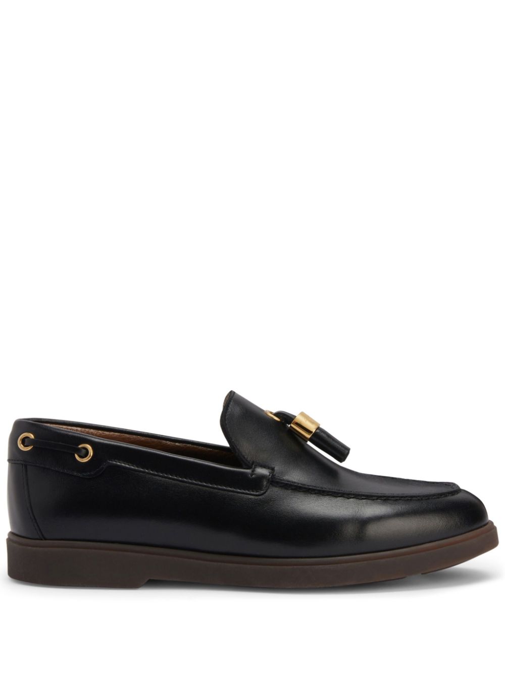 Giuseppe Zanotti Maui leather loafers - Black von Giuseppe Zanotti