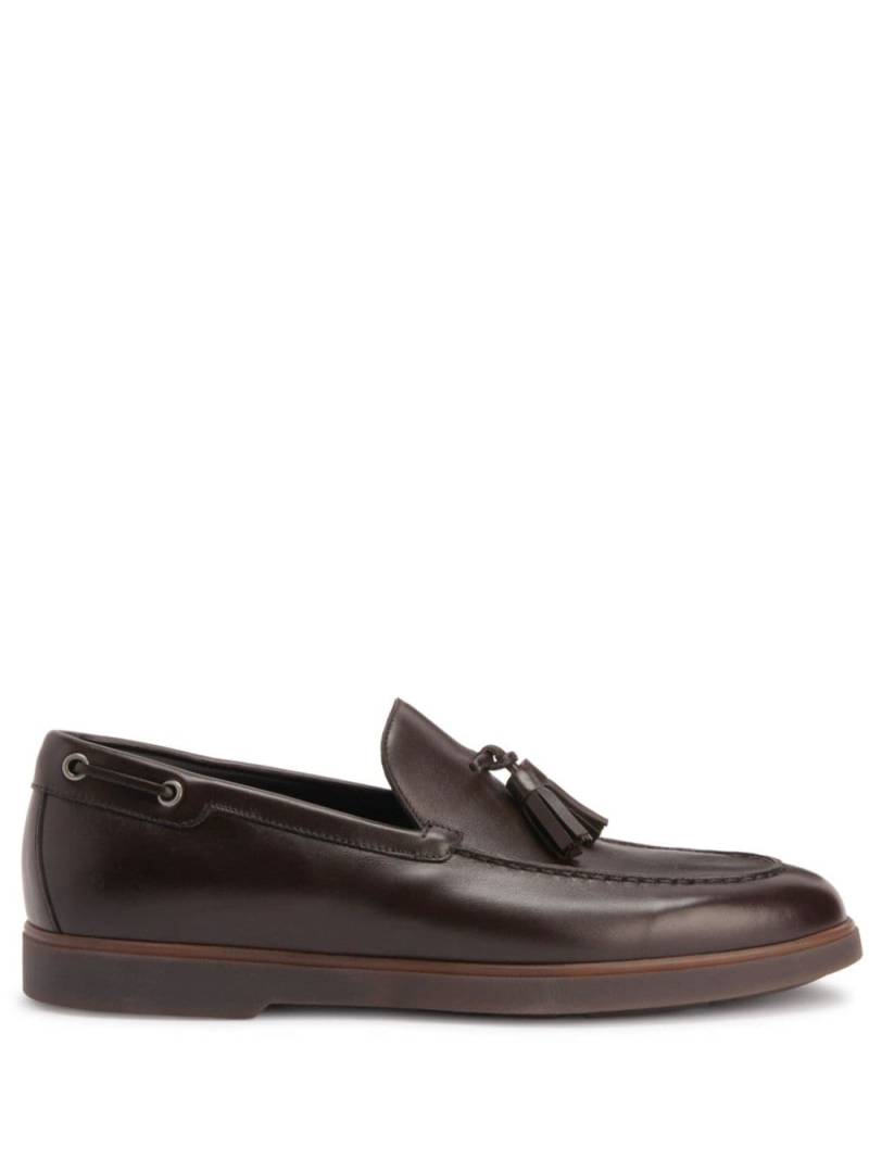 Giuseppe Zanotti Maxvel tassel-detail leather loafers - Brown von Giuseppe Zanotti