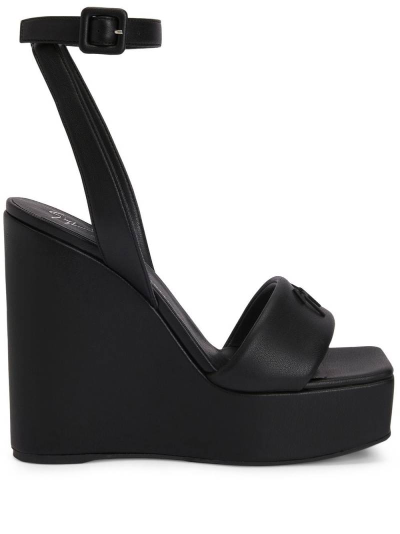 Giuseppe Zanotti Meissa 130mm platform sandals - Black von Giuseppe Zanotti