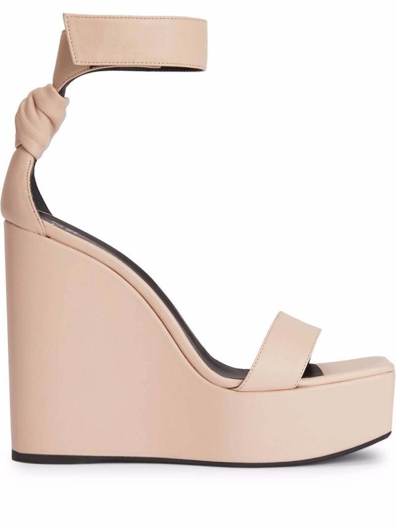 Giuseppe Zanotti Meissa Know wedge sandals - Pink von Giuseppe Zanotti