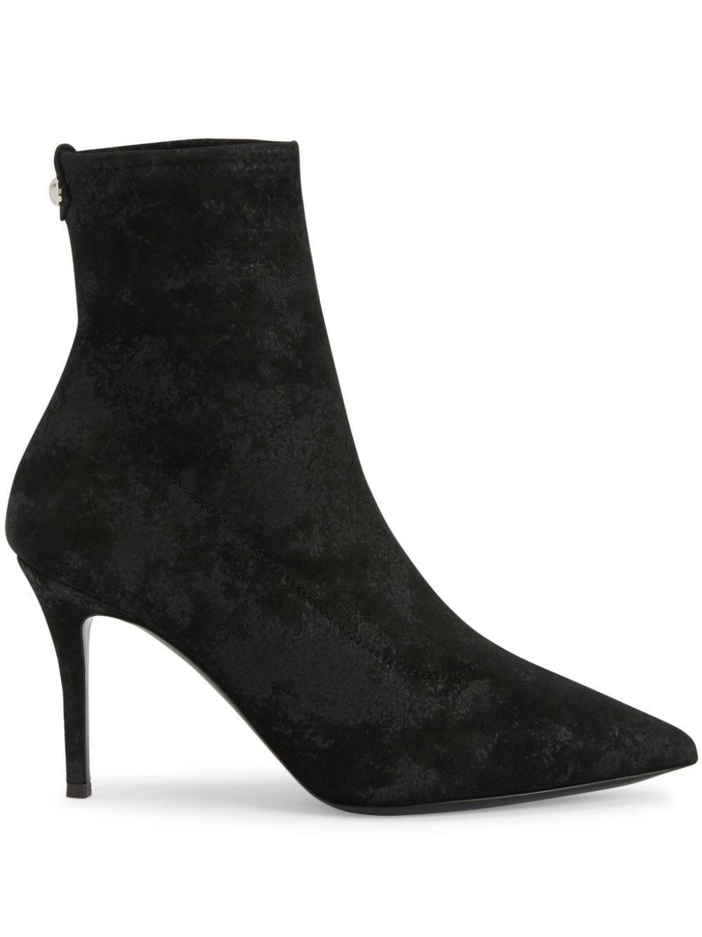 Giuseppe Zanotti Mirea 90mm suede ankle boots - Black von Giuseppe Zanotti