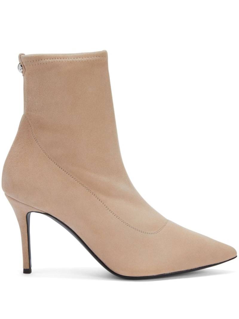 Giuseppe Zanotti Mirea 90mm suede boots - Neutrals von Giuseppe Zanotti