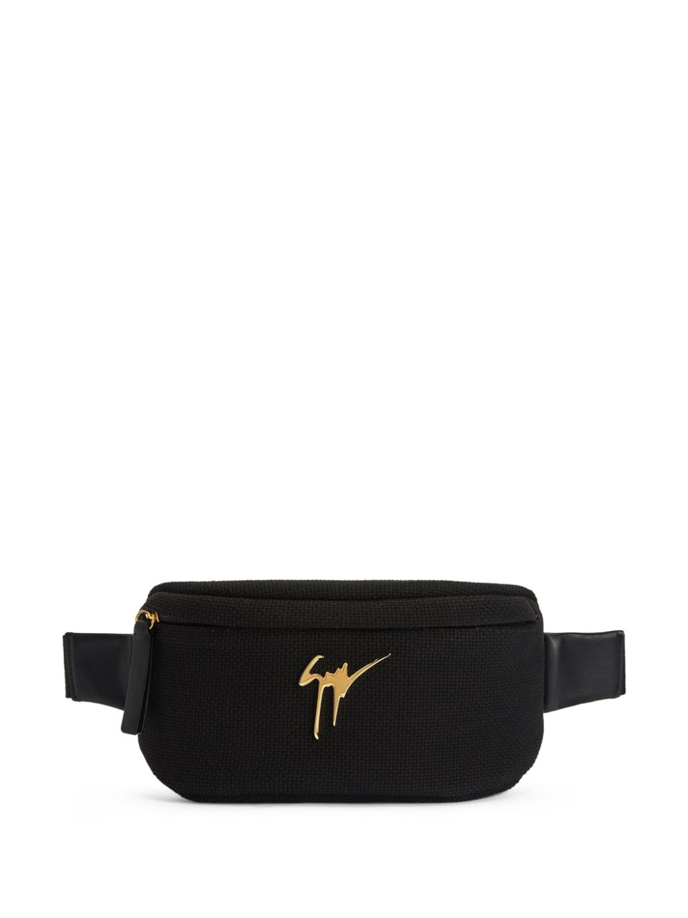 Giuseppe Zanotti Mirto logo-plaque belt bag - Black von Giuseppe Zanotti