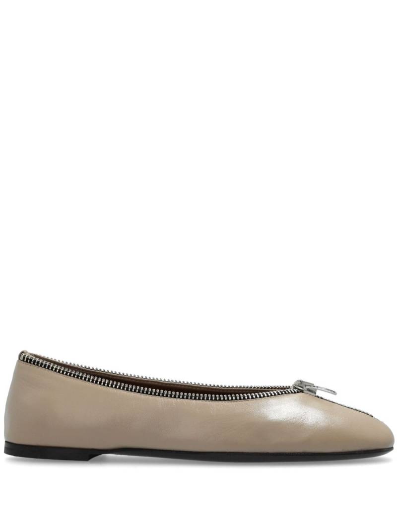 Giuseppe Zanotti Oraine ballerina shoes - Neutrals von Giuseppe Zanotti