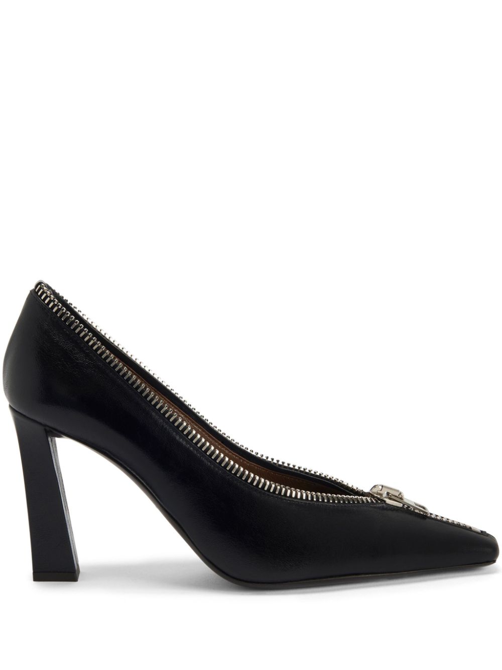 Giuseppe Zanotti Oraine leather pumps - Black von Giuseppe Zanotti