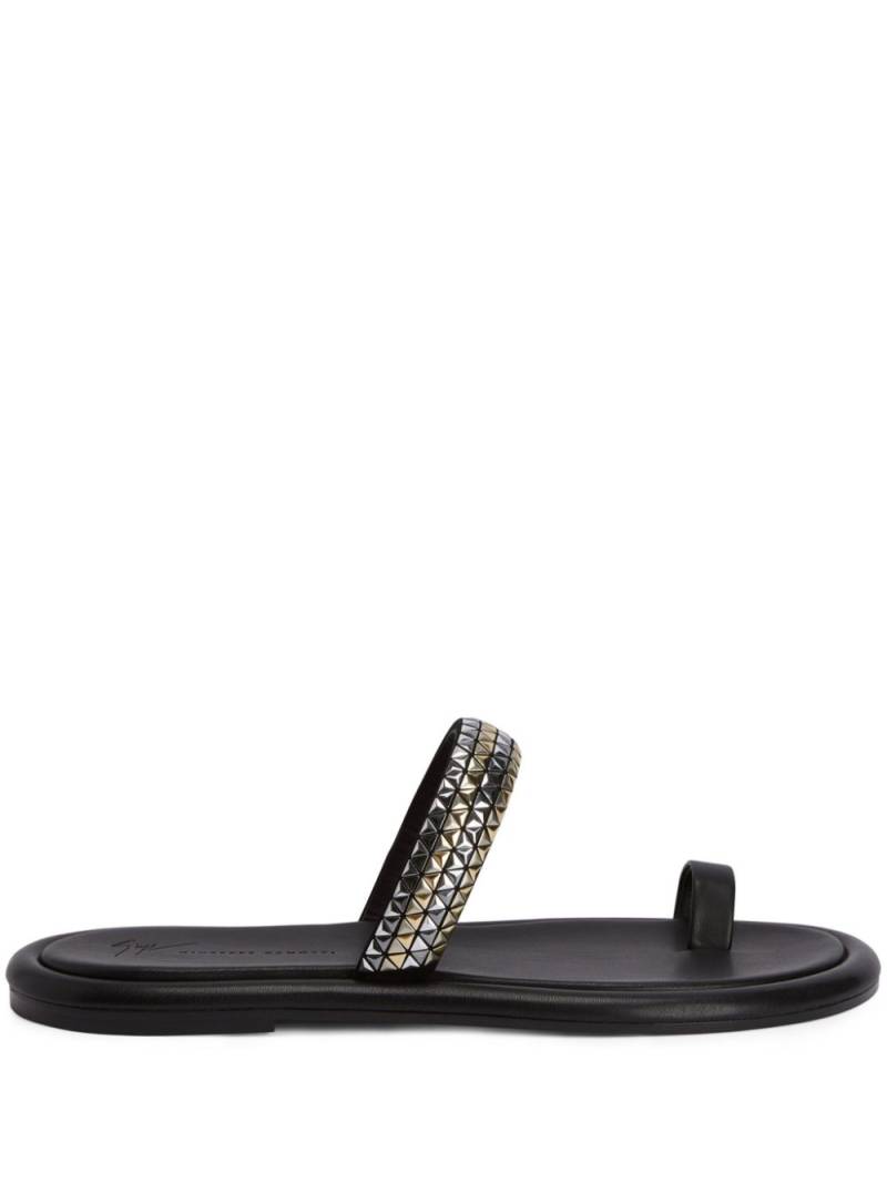 Giuseppe Zanotti Redouart studded sandals - Black von Giuseppe Zanotti