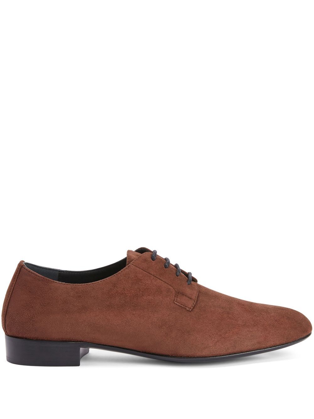 Giuseppe Zanotti Roger suede Derby shoes - Brown von Giuseppe Zanotti