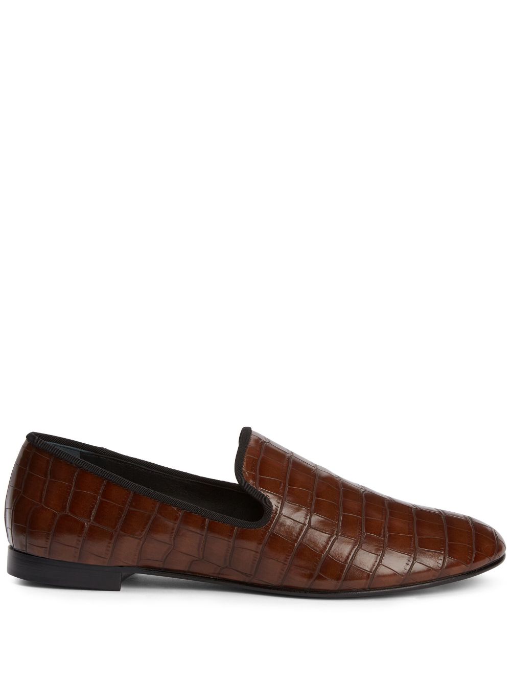 Giuseppe Zanotti Seymour leather loafers - Brown von Giuseppe Zanotti