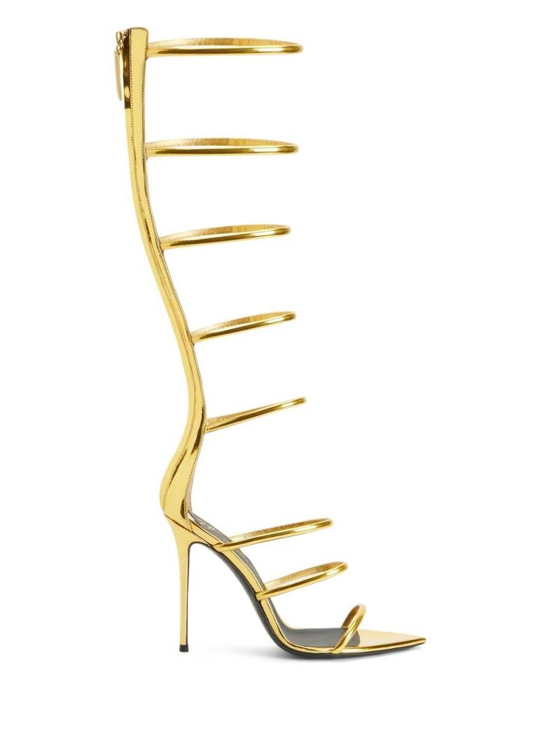 Giuseppe Zanotti Super Intrigo 105mm sandals - Gold von Giuseppe Zanotti