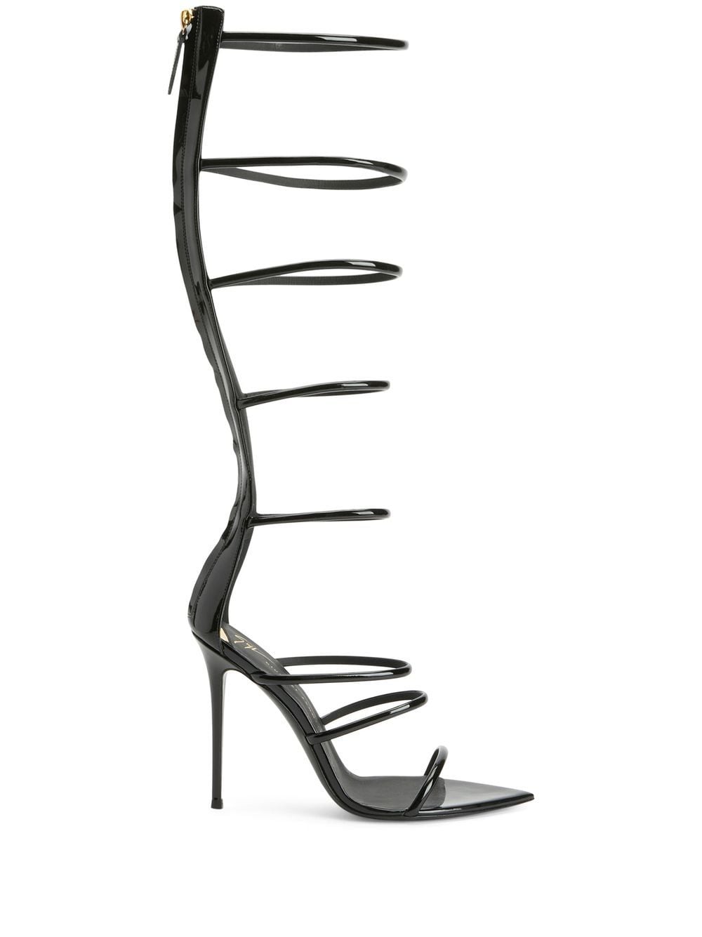 Giuseppe Zanotti Super Intrigo gladiator 105mm sandals - Black von Giuseppe Zanotti