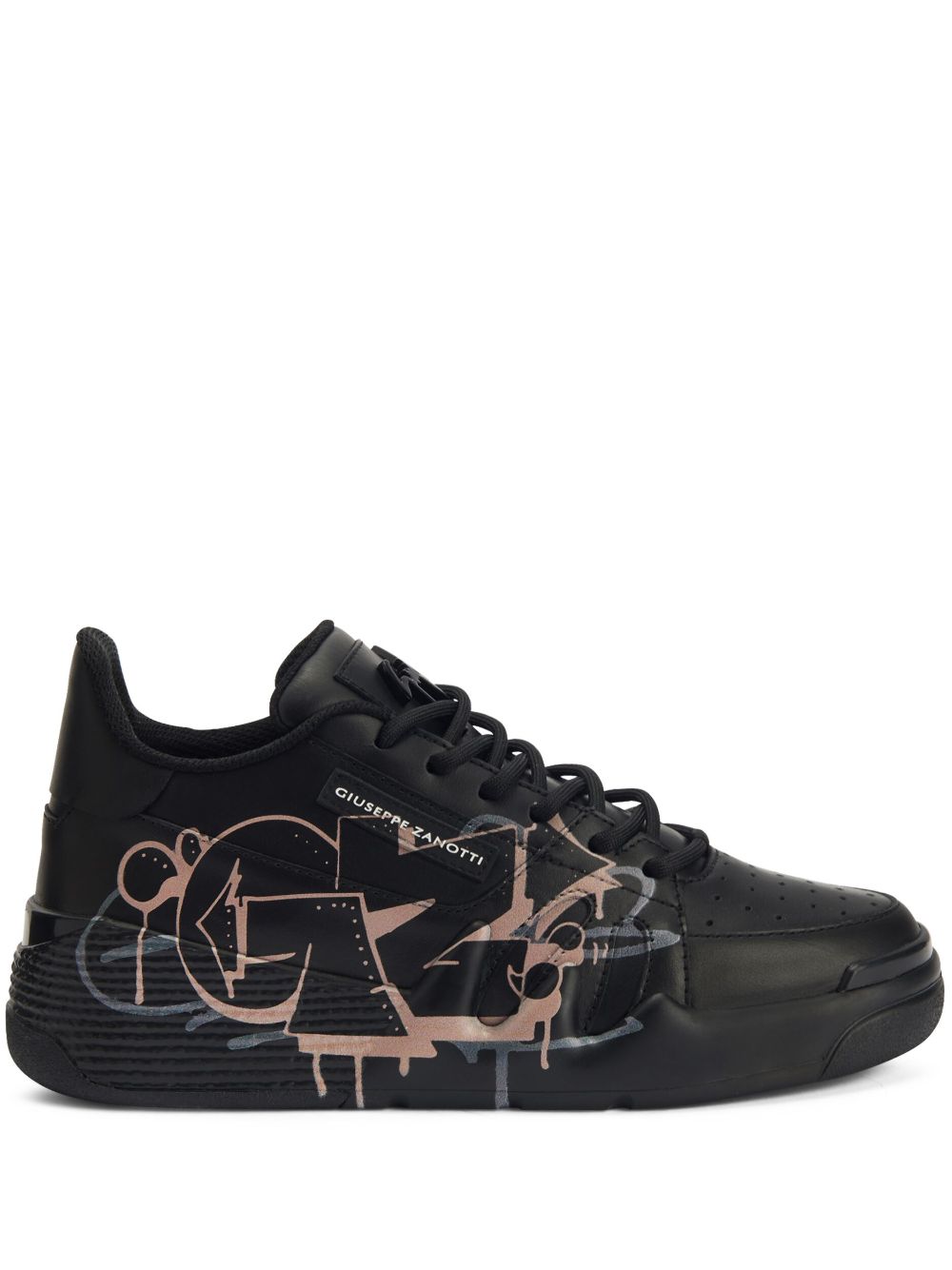 Giuseppe Zanotti Talon lace-up sneakers - Black von Giuseppe Zanotti