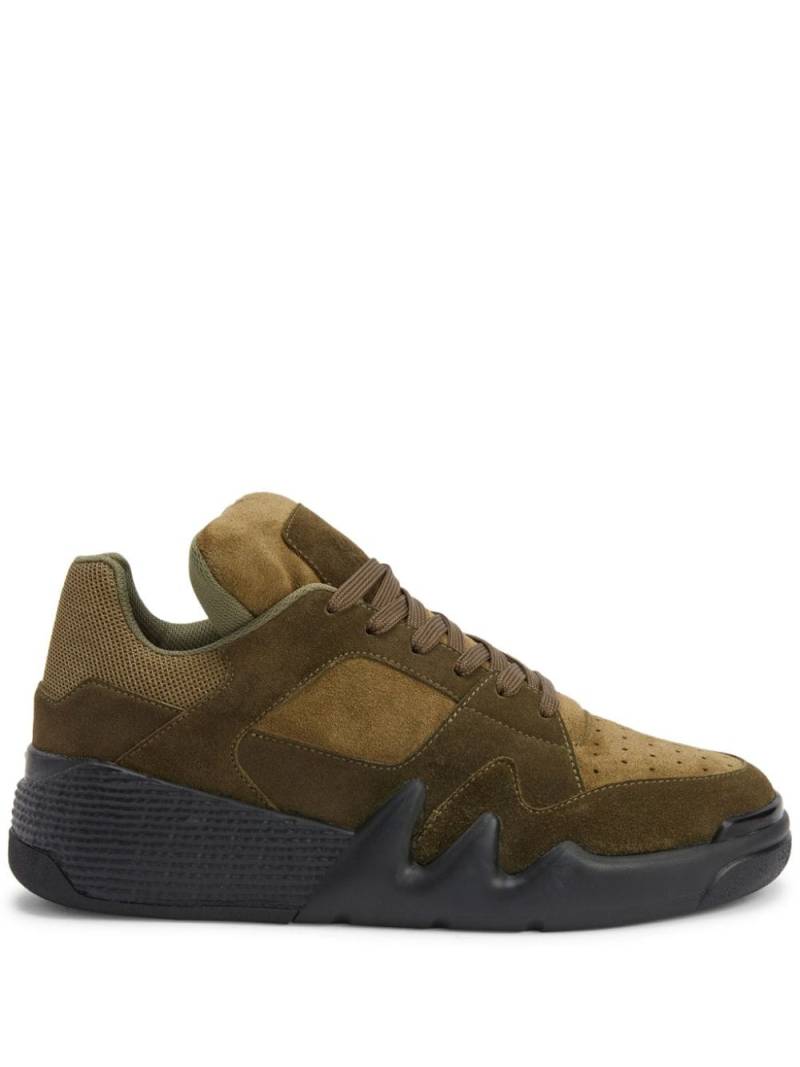 Giuseppe Zanotti Talon logo-patch sneakers - Brown von Giuseppe Zanotti