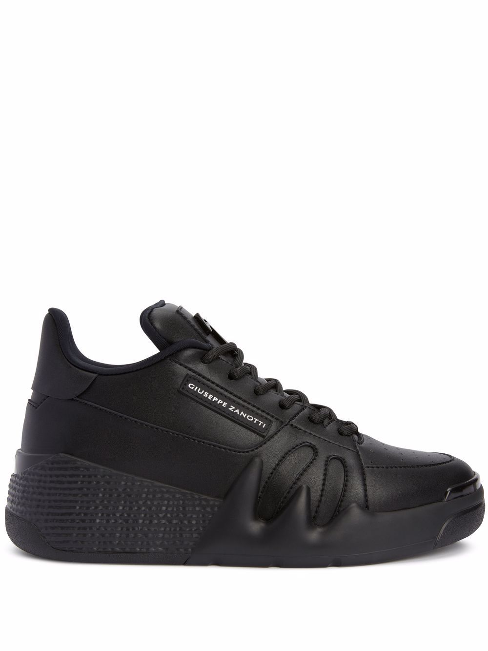 Giuseppe Zanotti Talon panelled sneakers - Black von Giuseppe Zanotti