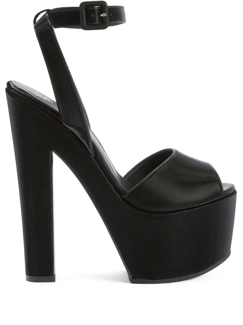 Giuseppe Zanotti Tarifa 170mm platform sandals - Black von Giuseppe Zanotti