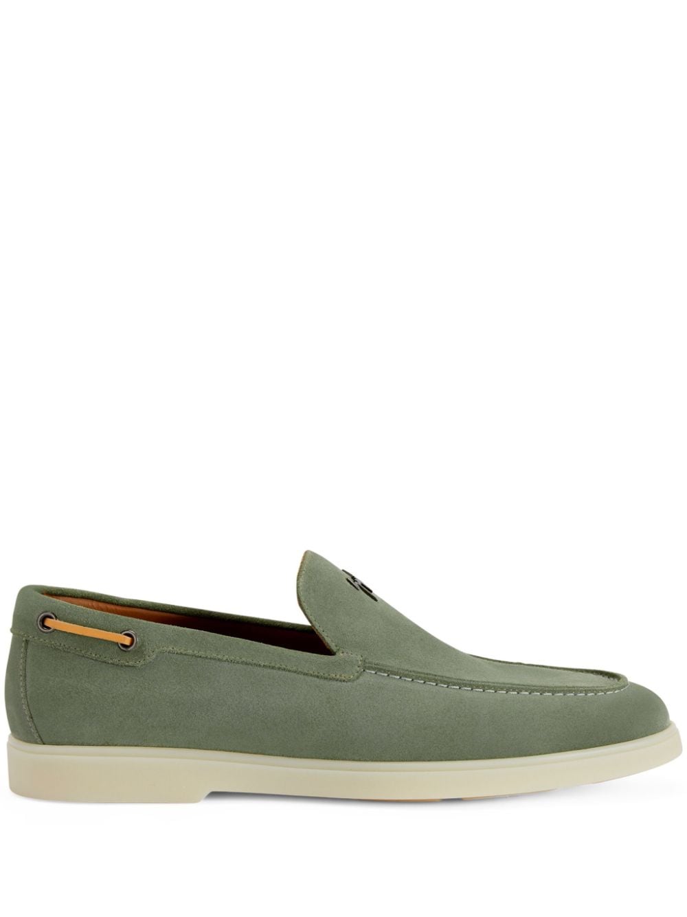 Giuseppe Zanotti The Maui suede loafers - Green von Giuseppe Zanotti