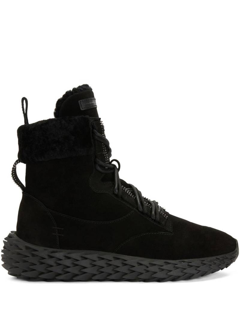 Giuseppe Zanotti Urchin high-top sneaker boots - Black von Giuseppe Zanotti