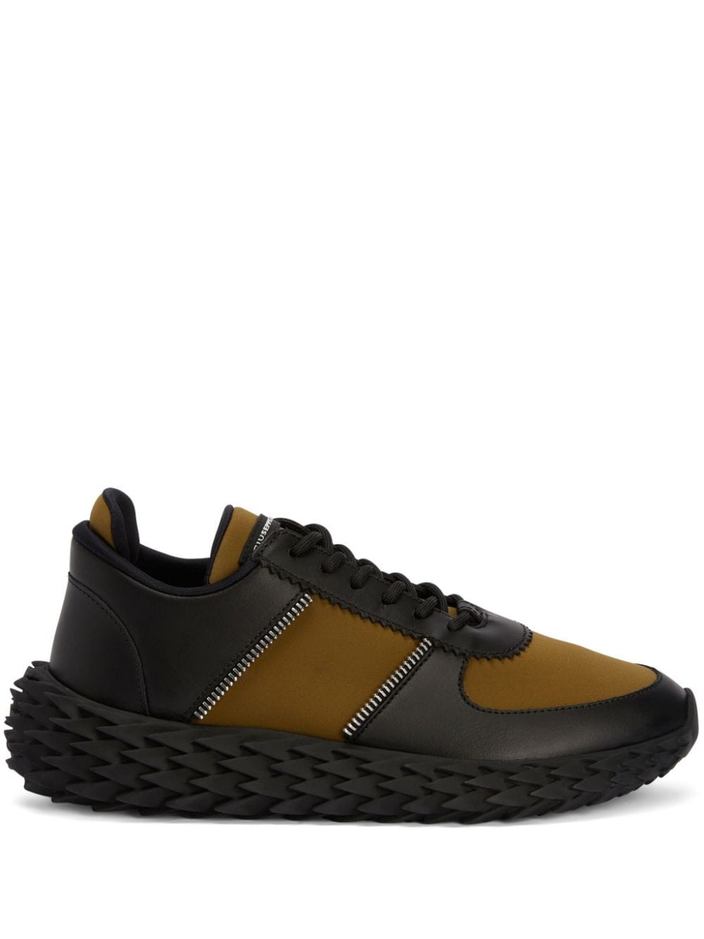 Giuseppe Zanotti Urchin panelled sneakers - Black von Giuseppe Zanotti