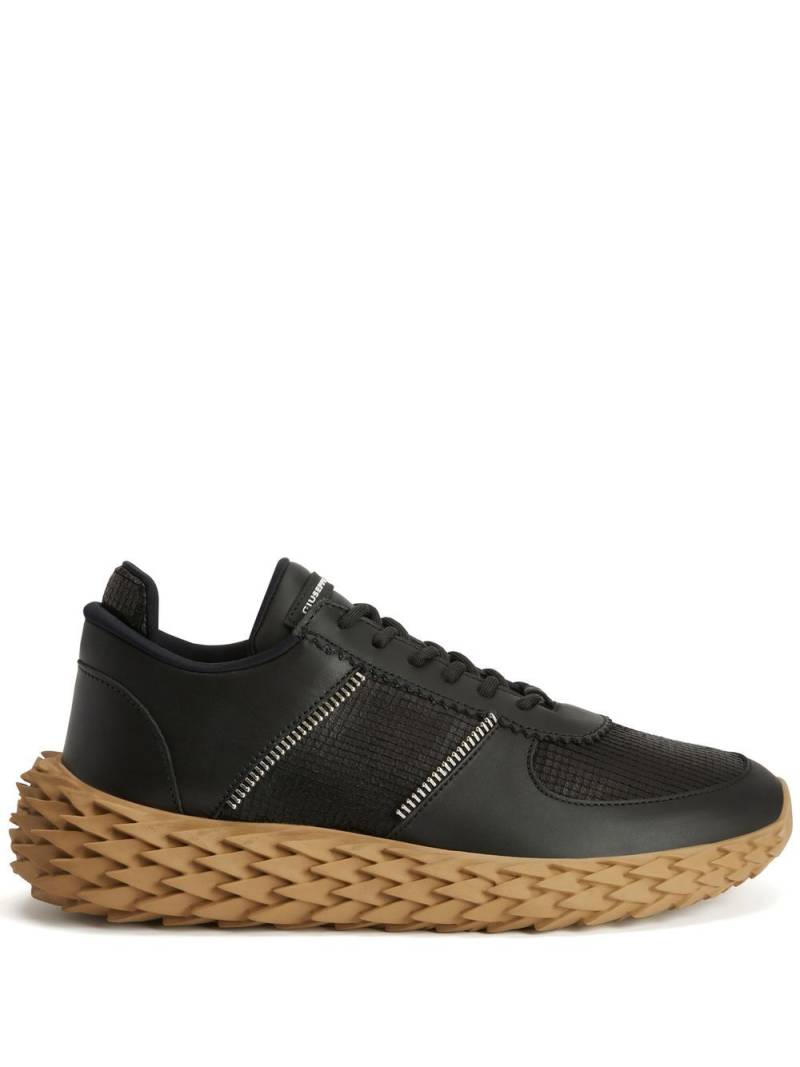 Giuseppe Zanotti Urchin python-print low-top sneakers - Black von Giuseppe Zanotti