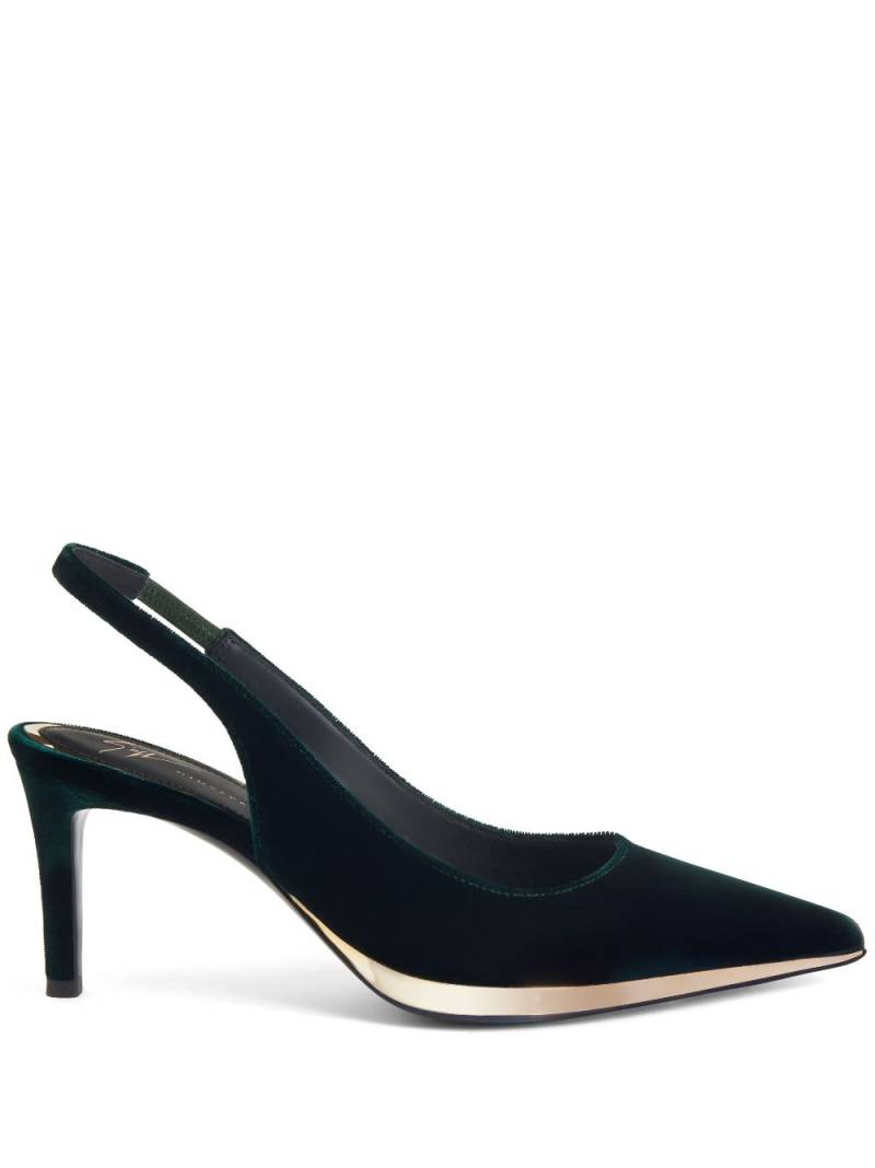 Giuseppe Zanotti Virgyn 50mm slingback pointed pumps - Black von Giuseppe Zanotti