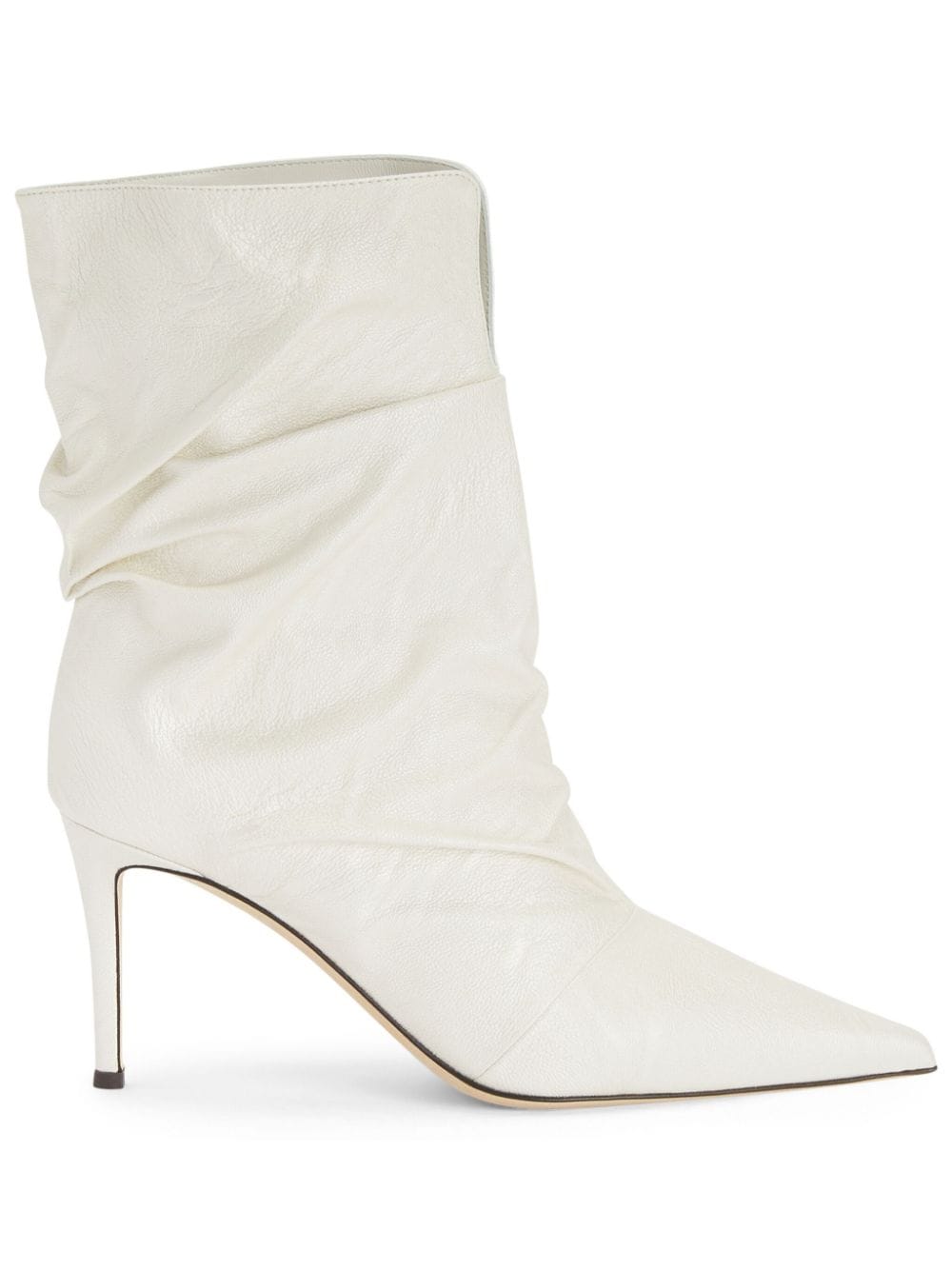 Giuseppe Zanotti Yunah 85mm leather boots - White von Giuseppe Zanotti