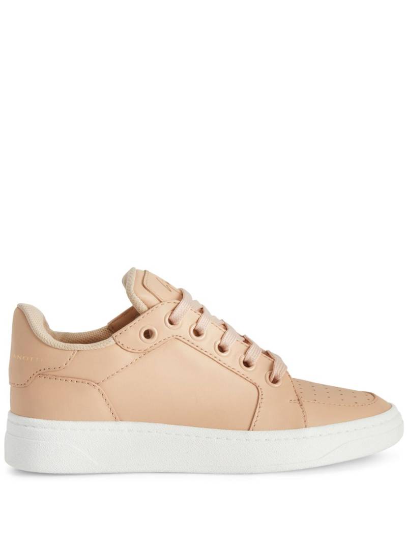 Giuseppe Zanotti calf-leather lace-up sneakers - Neutrals von Giuseppe Zanotti