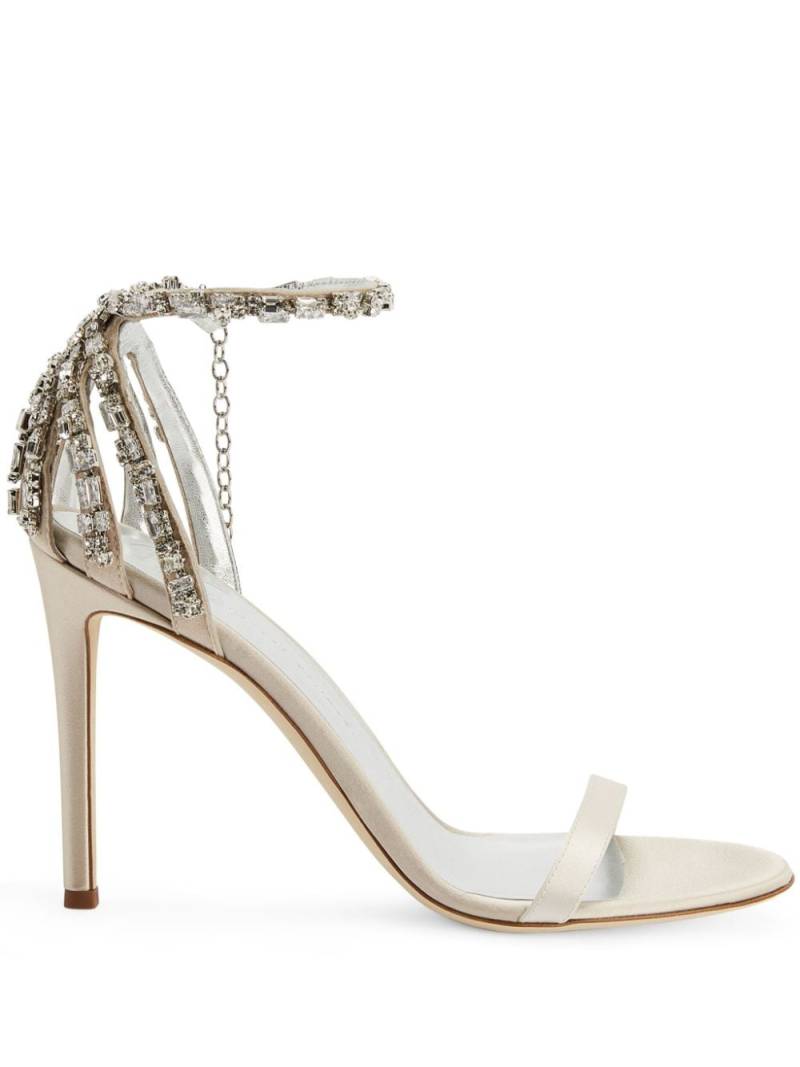 Giuseppe Zanotti Adele crystal-embellished sandals - Pink von Giuseppe Zanotti