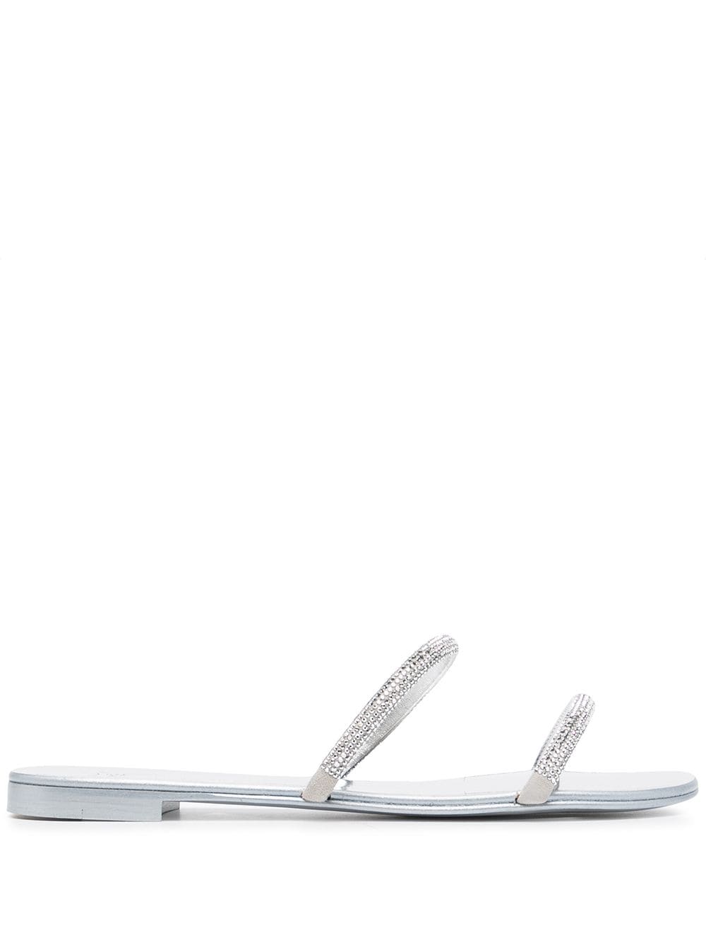 Giuseppe Zanotti crystal embellished sandals - Silver von Giuseppe Zanotti