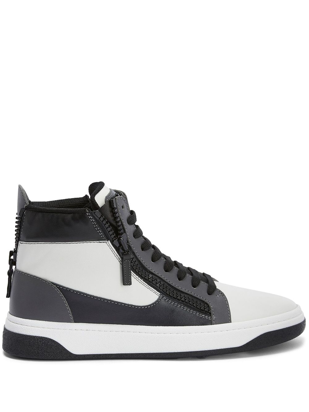 Giuseppe Zanotti lace-up high-top sneakers - Black von Giuseppe Zanotti