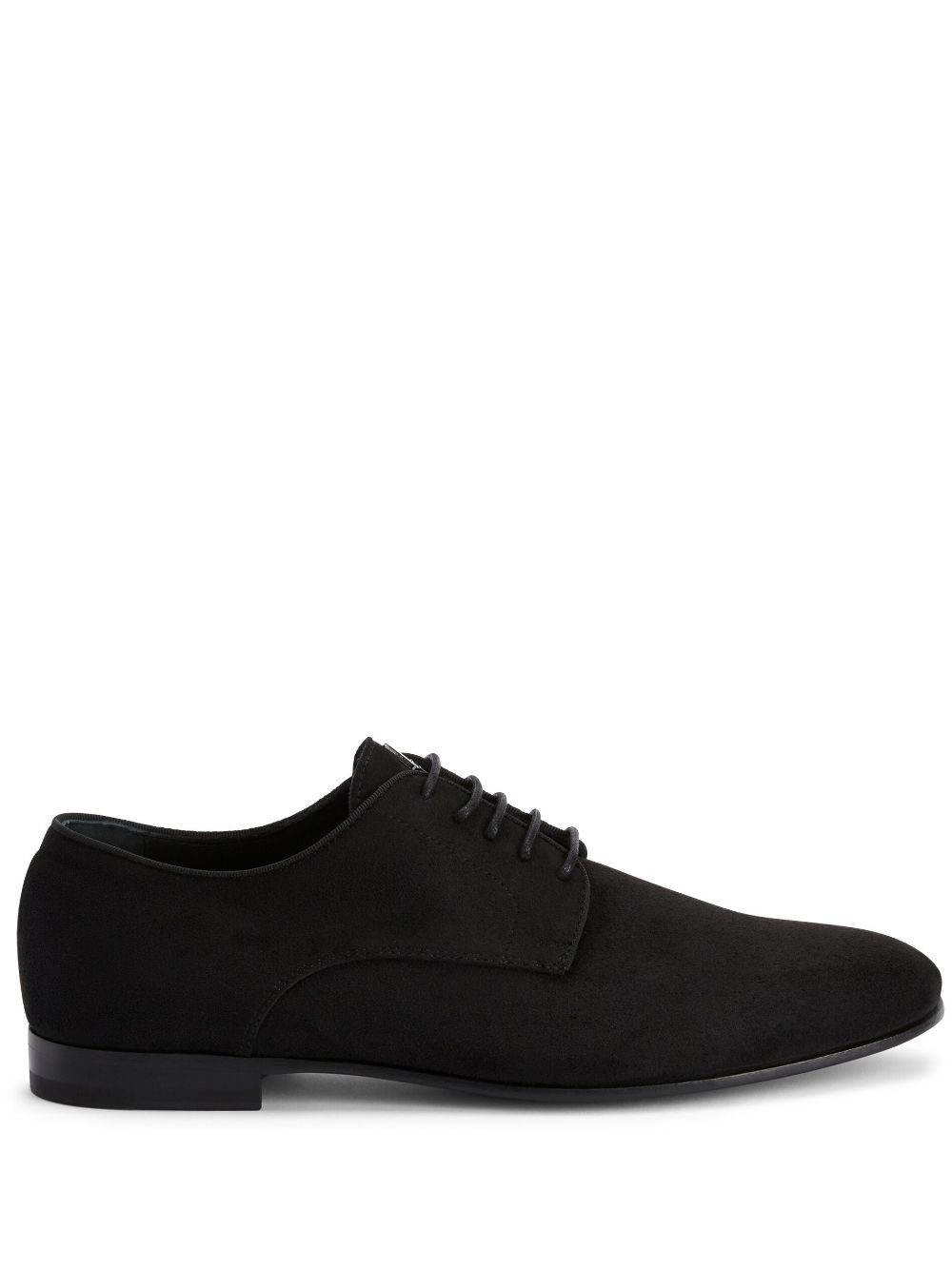 Giuseppe Zanotti leather lace-up loafers - Black von Giuseppe Zanotti