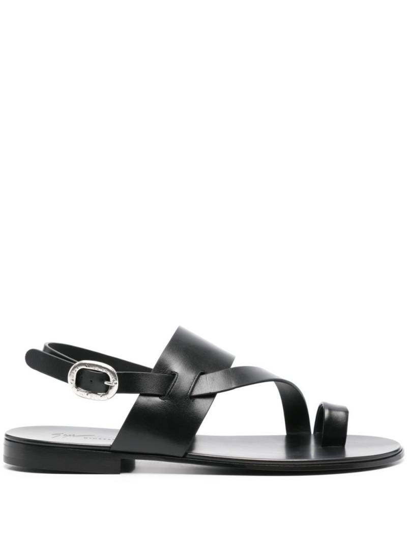 Giuseppe Zanotti leather sandals - Black von Giuseppe Zanotti