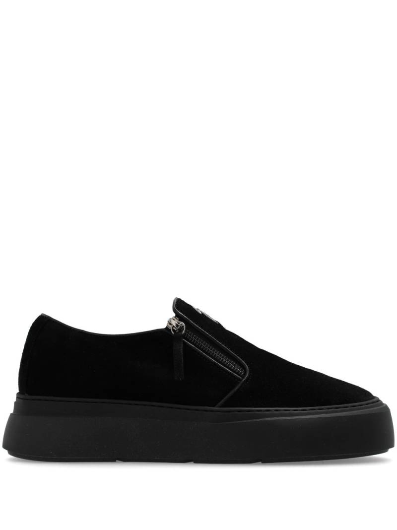 Giuseppe Zanotti logo-tag sneakers - Black von Giuseppe Zanotti