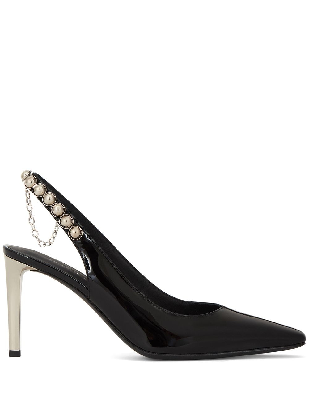 Giuseppe Zanotti stud-embellished slingback pumps - Black von Giuseppe Zanotti