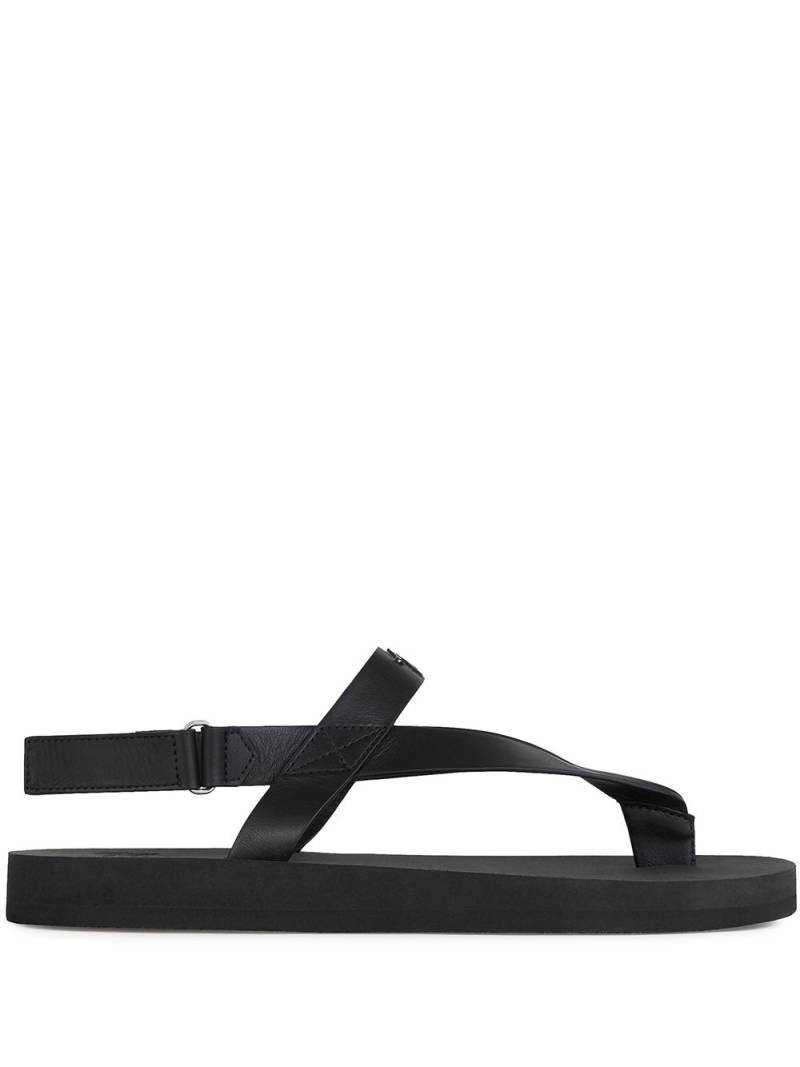 Giuseppe Zanotti toe strap sandals - Black von Giuseppe Zanotti