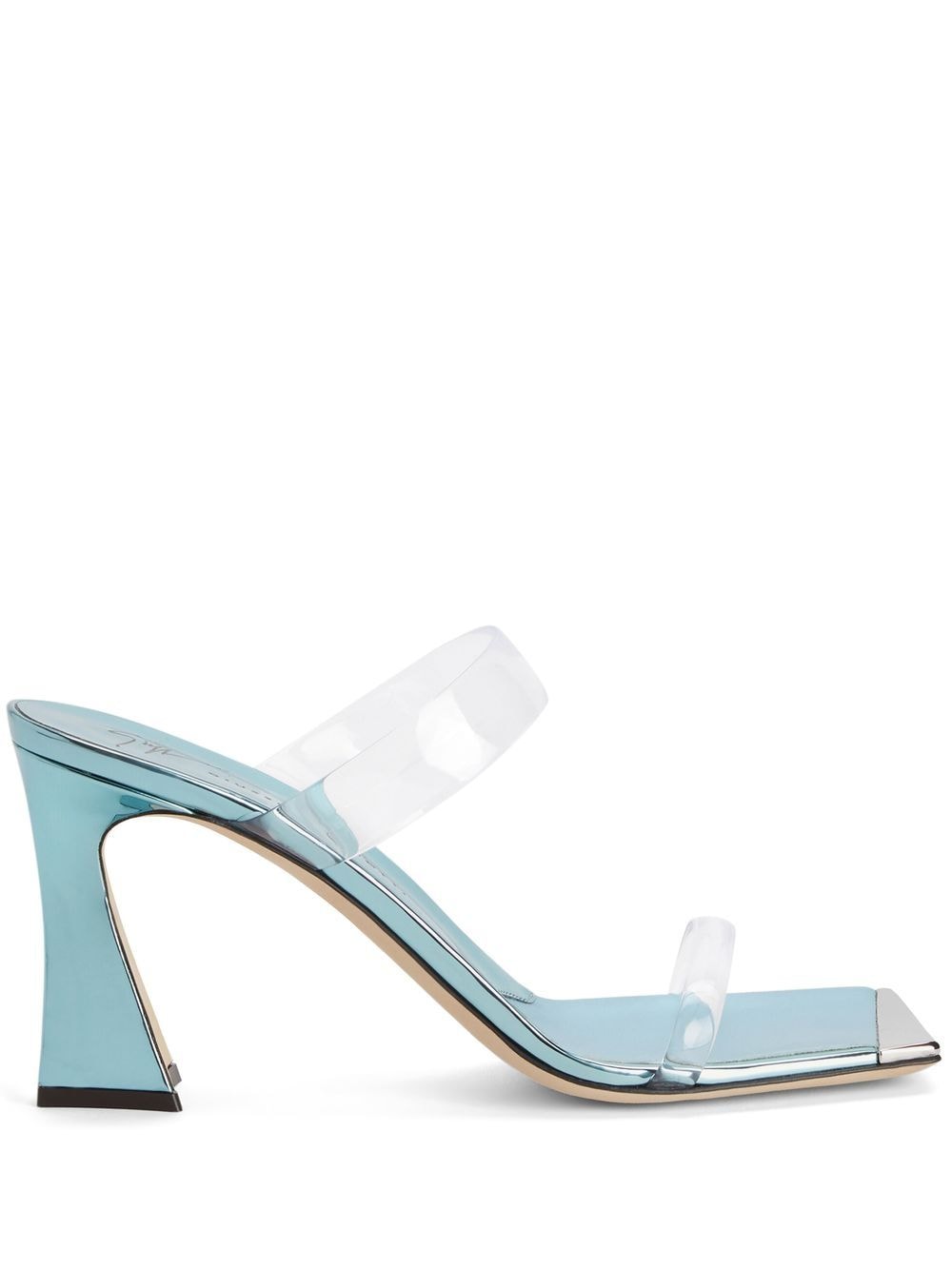 Giuseppe Zanotti transparent straps high-heeled sandals - Blue von Giuseppe Zanotti