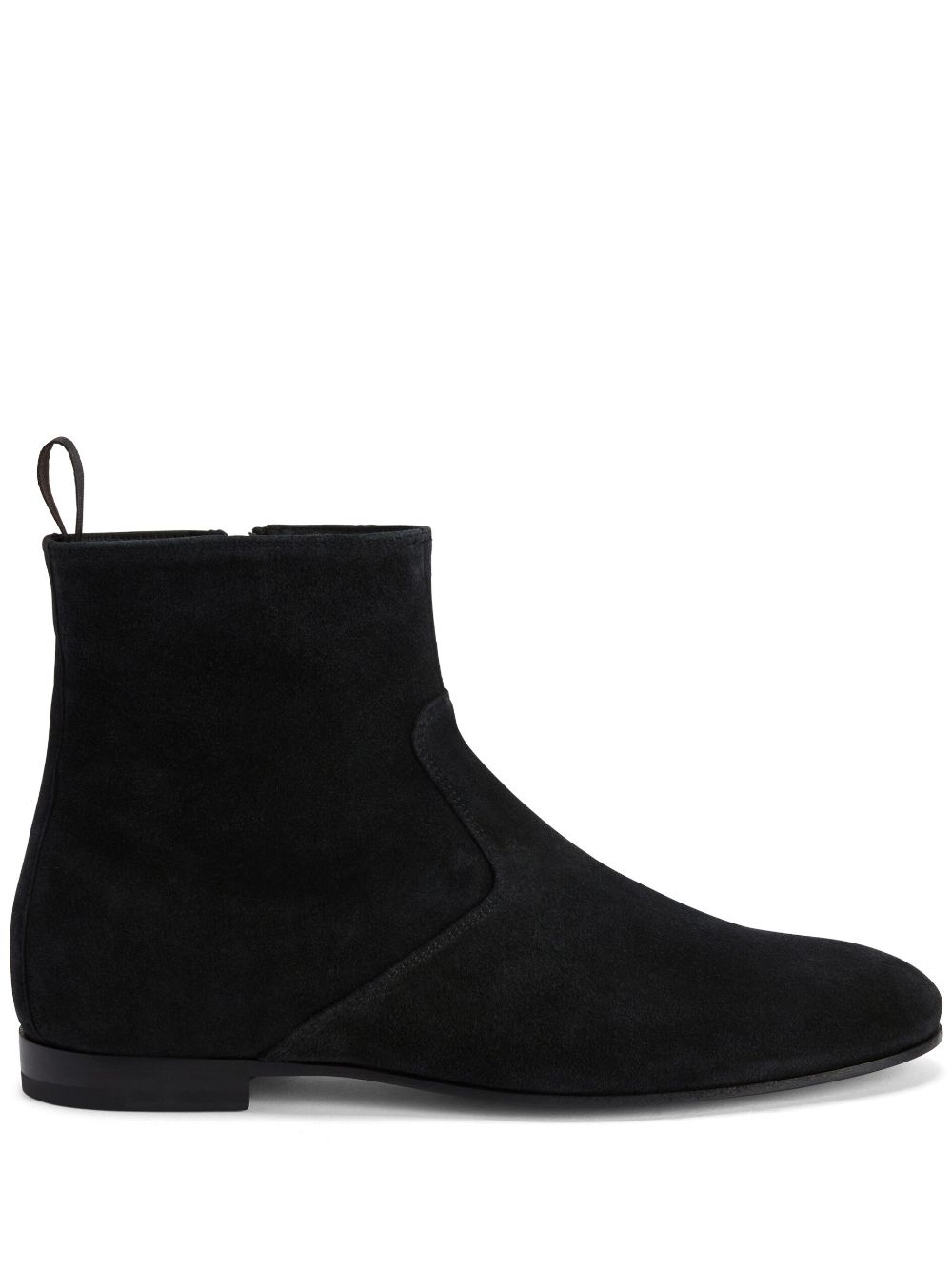 Giuseppe Zanotti velvet-leather boots - Black von Giuseppe Zanotti